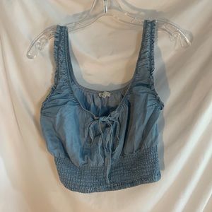 Blue peasant tank